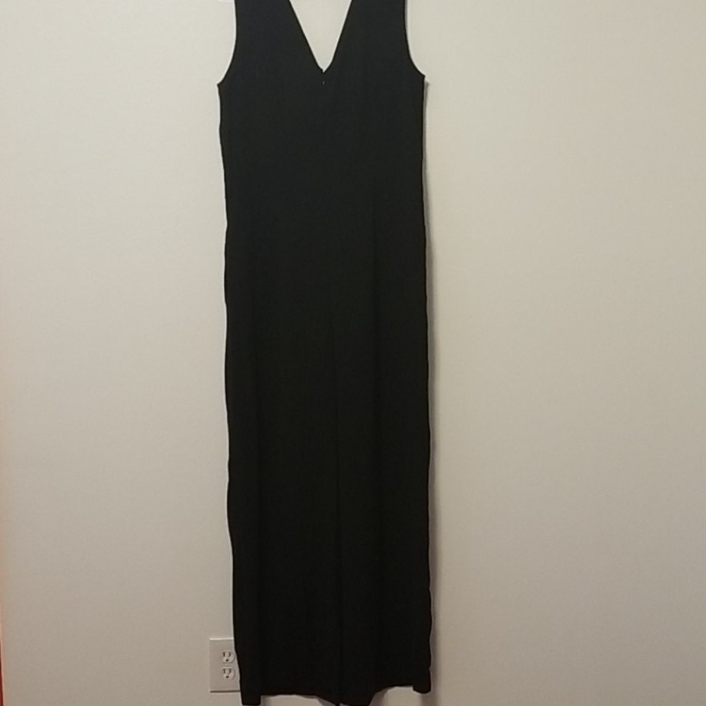 Max Studio sleeveless black jumpsuit